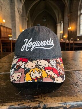 Official Harry Potter Hogwarts Chibi  Baseball Hat, Cap, adjustable NEW